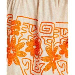 Maje
 Embroidered Tiered A-Line Maxi Skirt main image 1